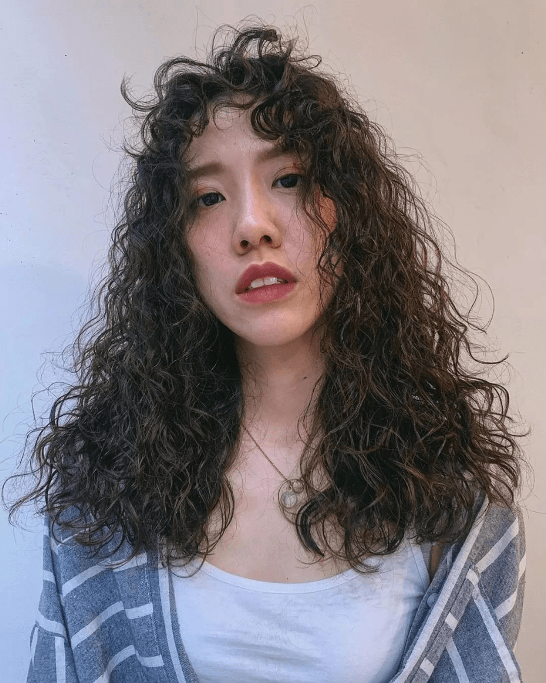 原创今冬流行烫满头发型20多款时尚还保暖烫完真洋气