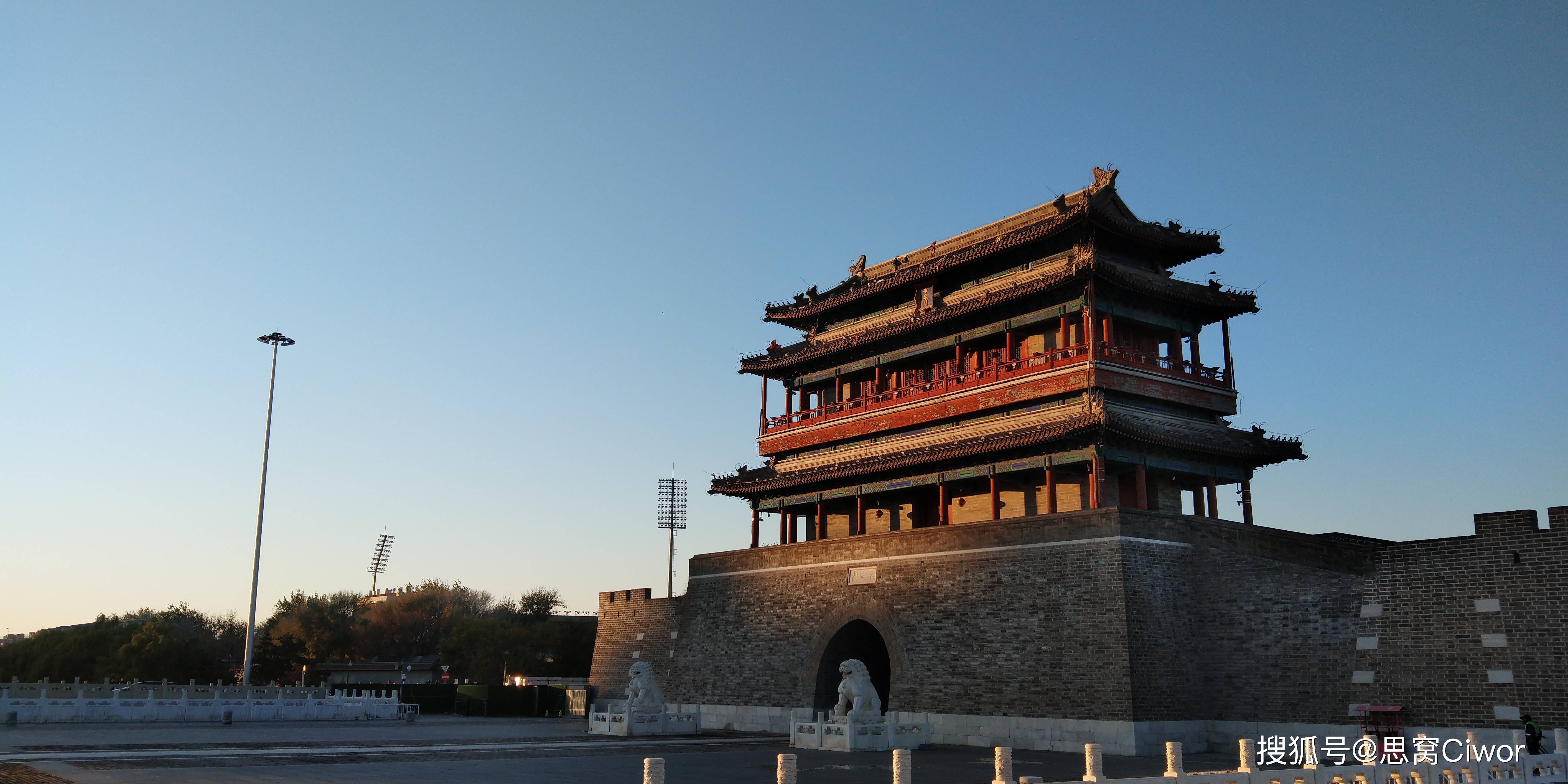 北京永定门位置图图片