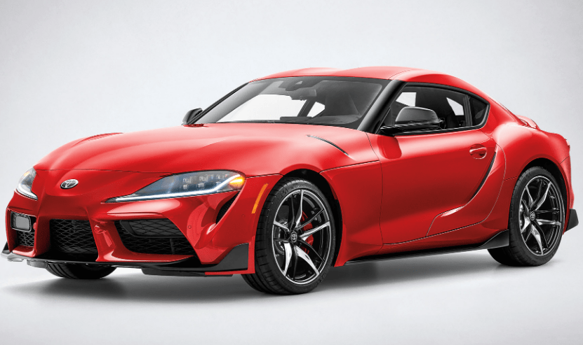 "toyota supra"极炫的红,酷炫的热情!