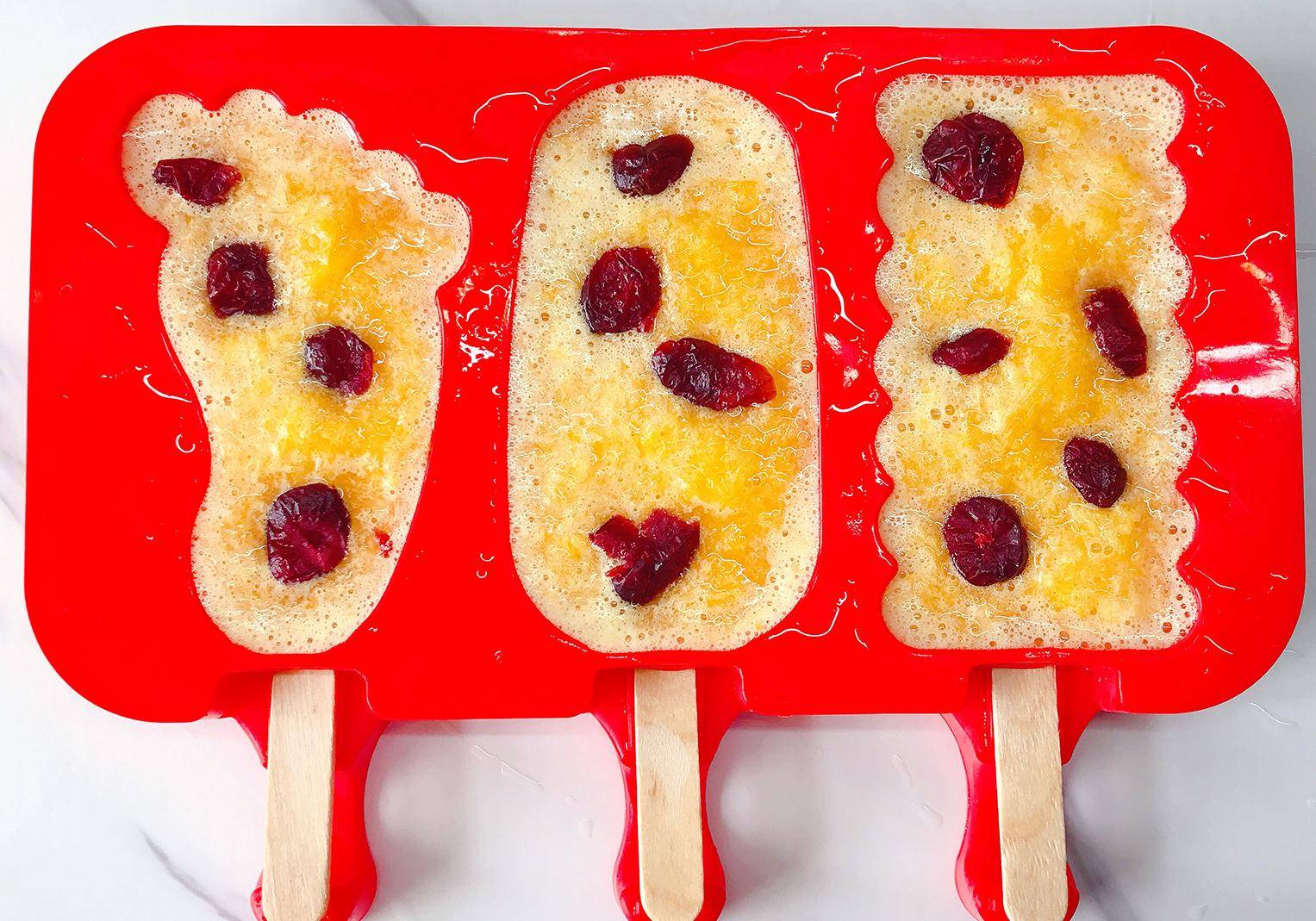 重温童年夏天的橙汁冰棍,5分钟做3根,清甜冰爽,简单易学0添加_橙子