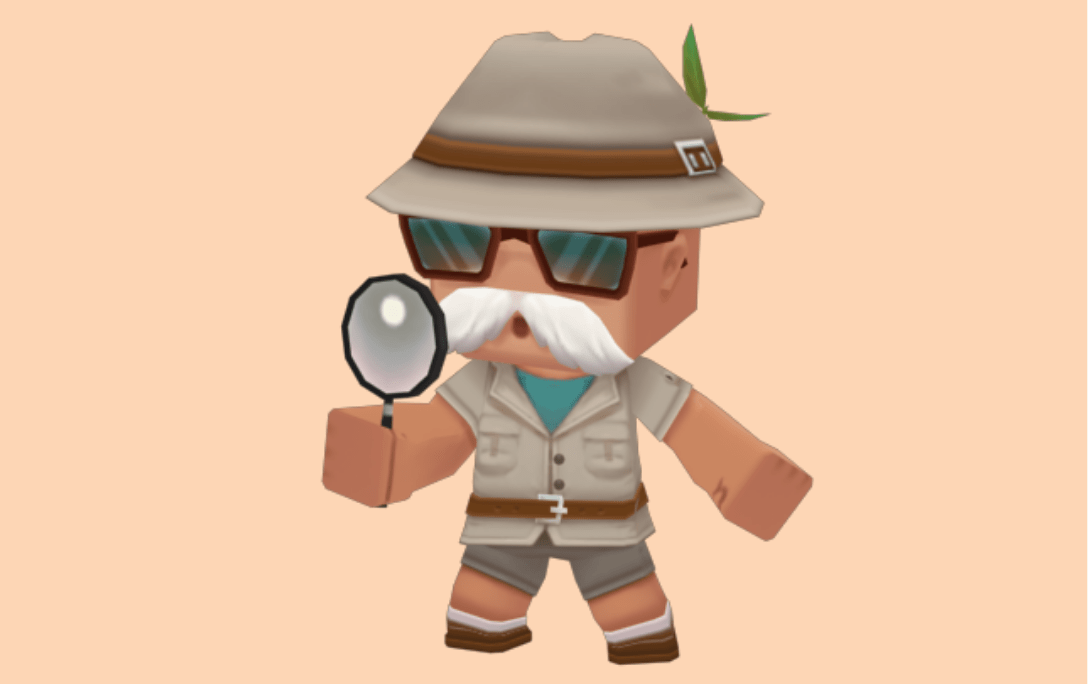 迷你世界能探宝的两个角色随手一挖就能挖出稀有材料