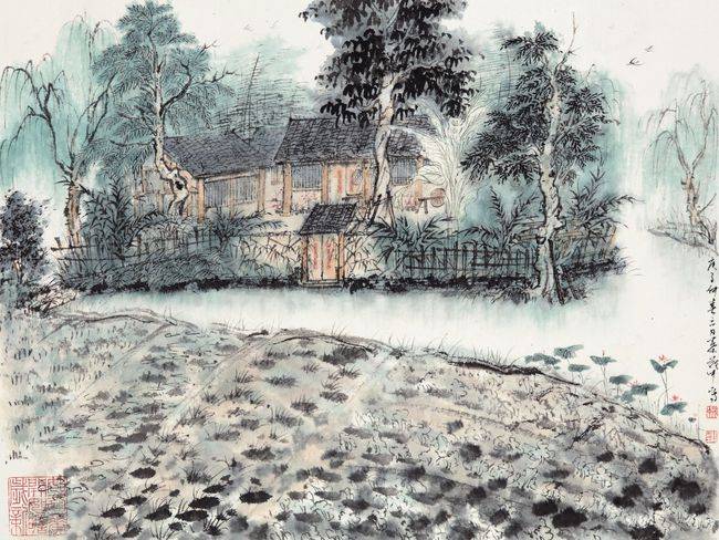 永乐拍卖2020首拍将推出感恩有画叶茂中的水墨世界专场作品