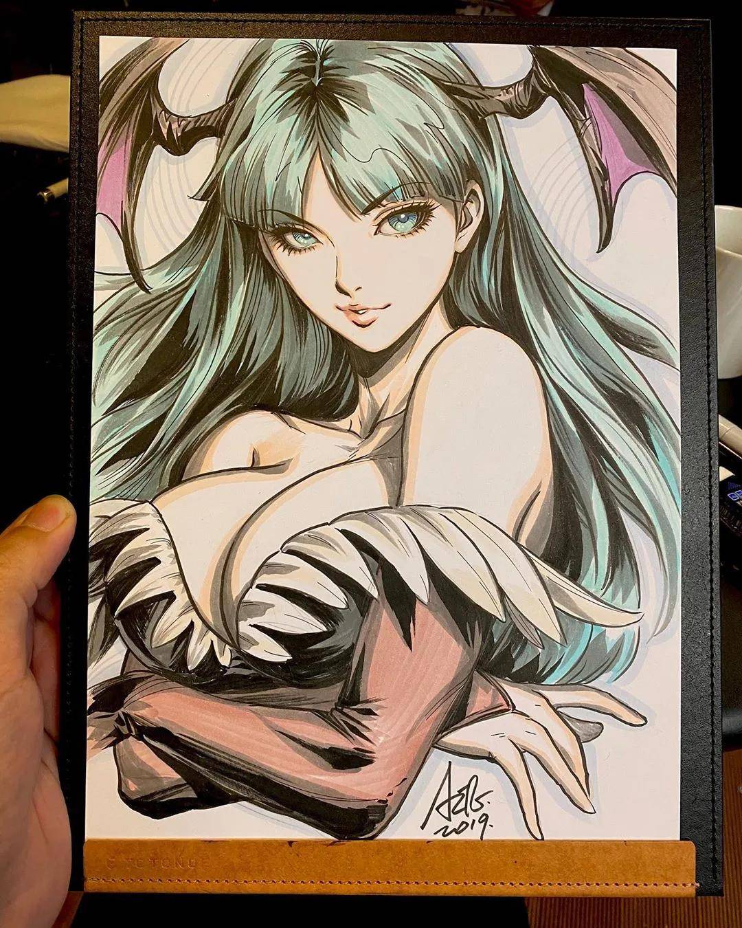 插画这么仿真,赶紧收藏!马克笔玩家可以练起来了!