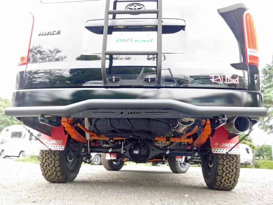 丰田海狮出越野房车了!2.7l汽油 全时四驱,住4人有卫生间