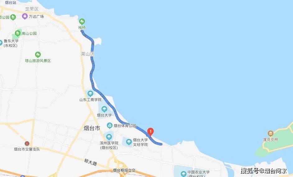 滨海路蓬莱段公路通车一条属于烟台的观景带即将到来