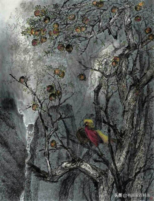 当代著名国画家陈胜广作品赏析