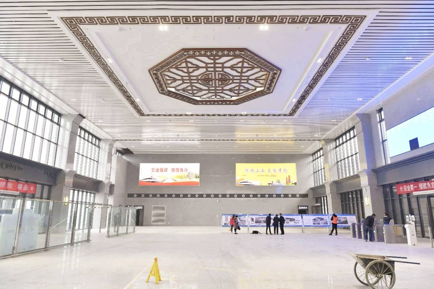 山西这座高铁站将建成投用规模2台4线造型彰显地域文化特色