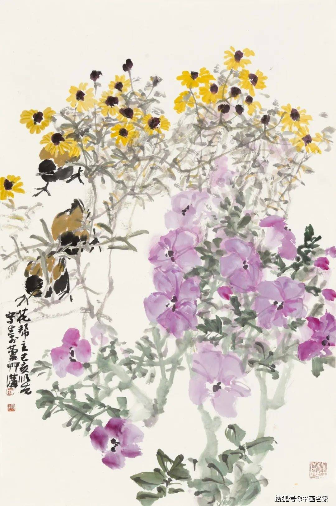 艺术中国马顺先的花鸟画