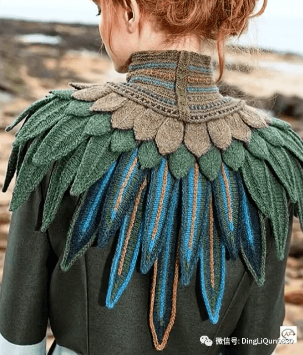 「针织作品」90款创意服装配饰,太好看了!(上集)