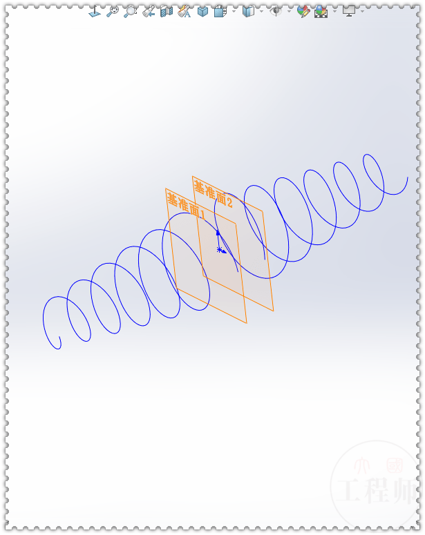 用solidworks钣金画一个:涡卷螺旋弹簧_手机搜狐网