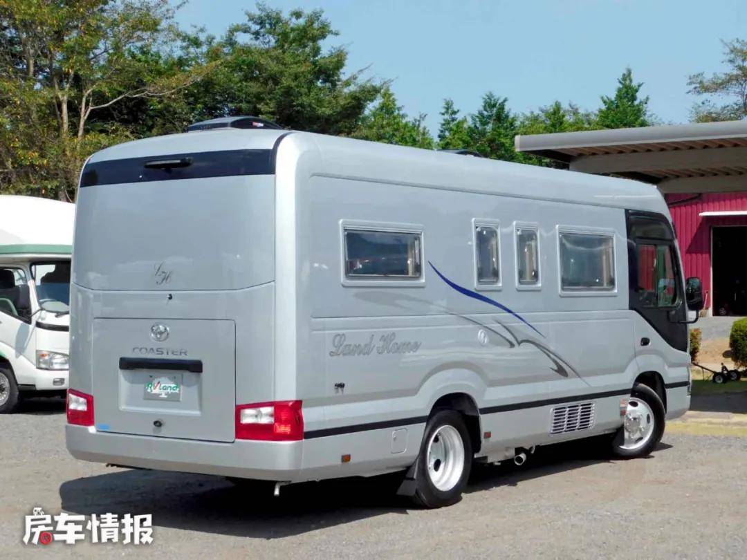 原创新款丰田考斯特房车!配40t 6at前后两居室,能坐10人