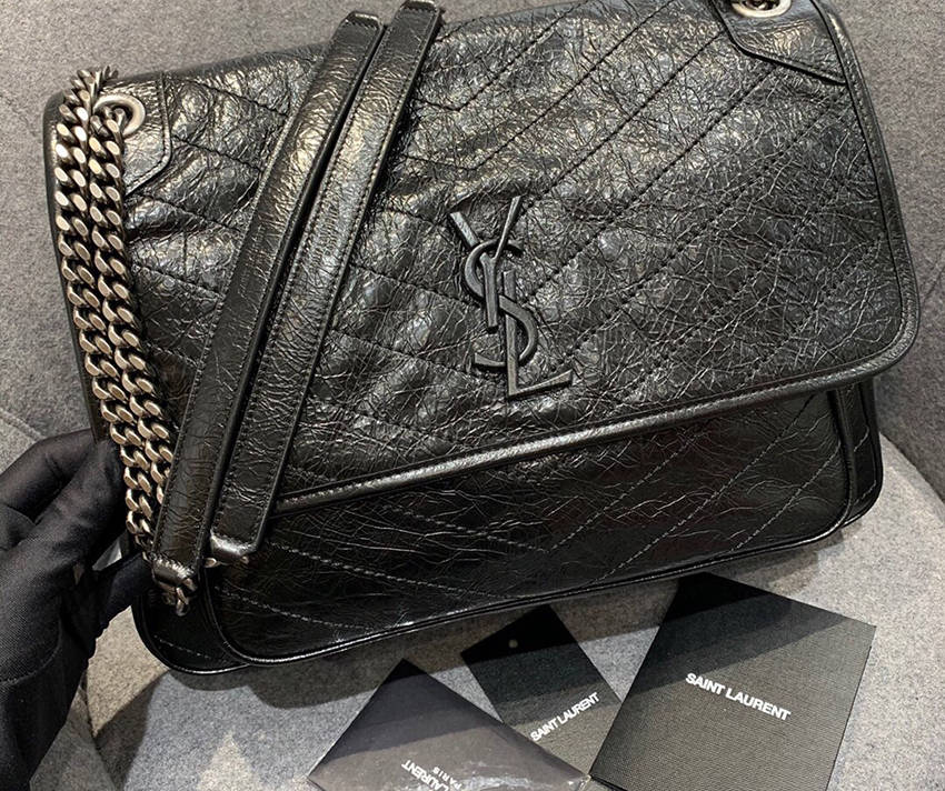 圣罗兰yslniki包包耐看背得越久质感越好越能看到它质朴下的美丽