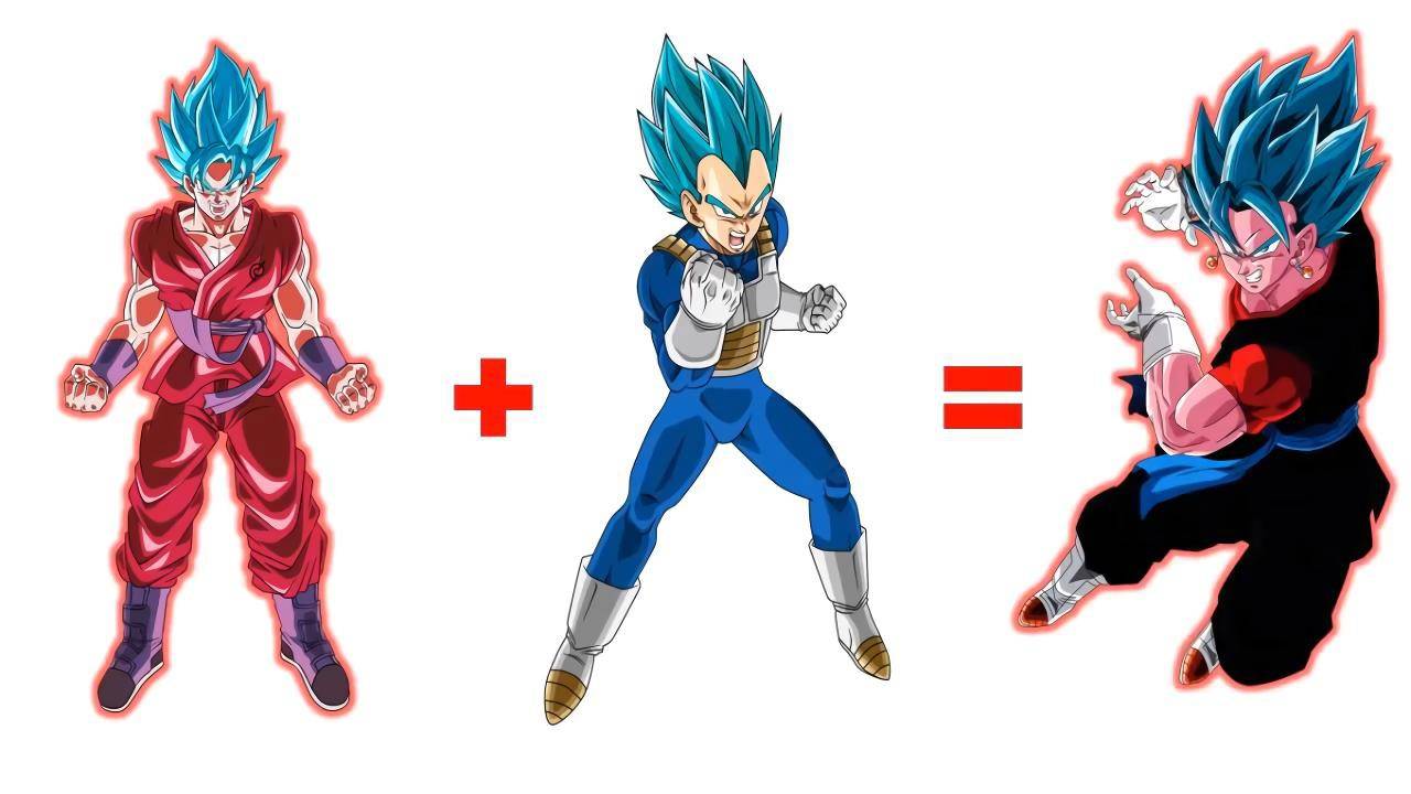 原创龙珠人物魔幻合体二十组最强合体战士易主黄金沙鲁希特登场