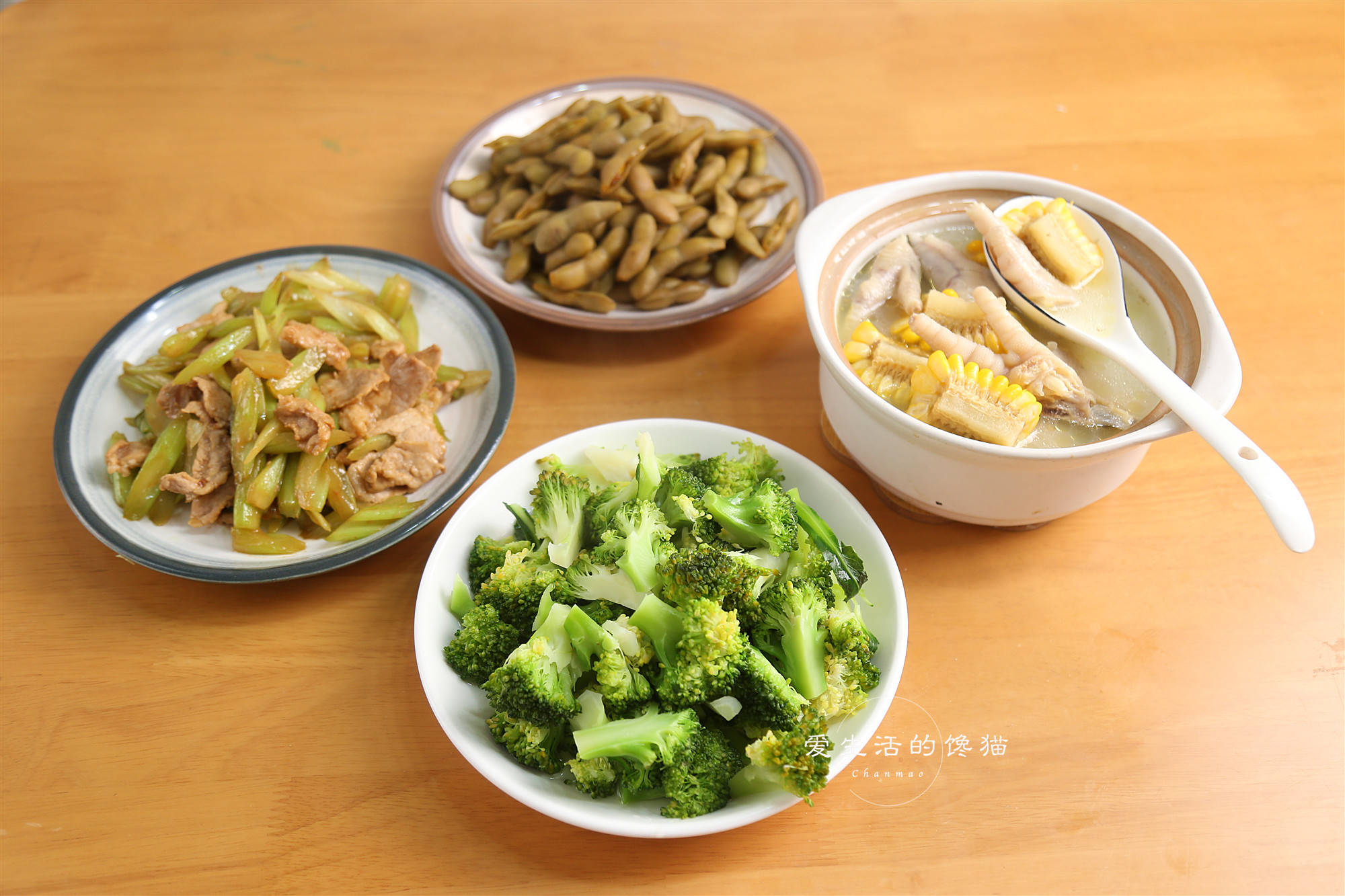 我家婆婆做的午餐,3菜1汤,营养美味,网友:上辈子拯救了银河系_手机