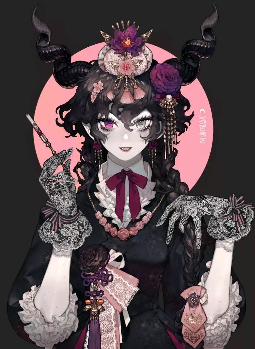 哥特式风格是什么?韩国画师的个性插画分享