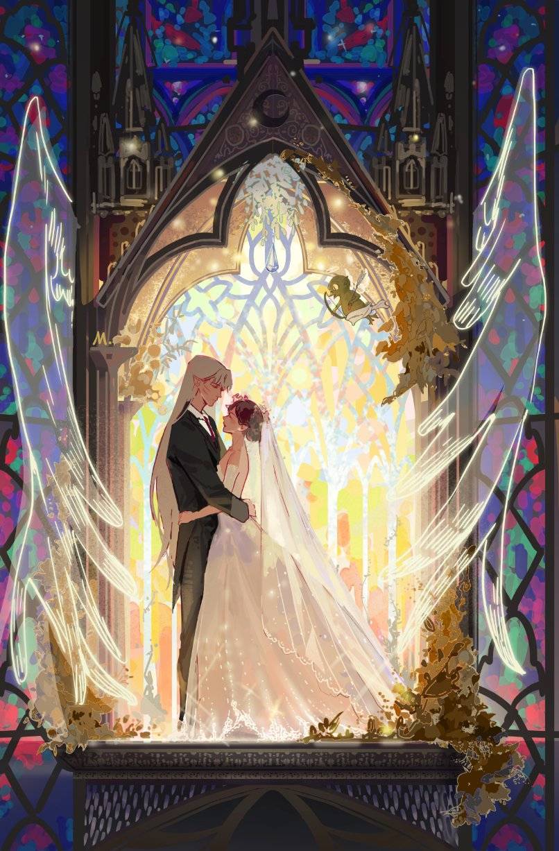 杀生丸&铃:我曾看不见世间的美好,直到你成为我的全世界