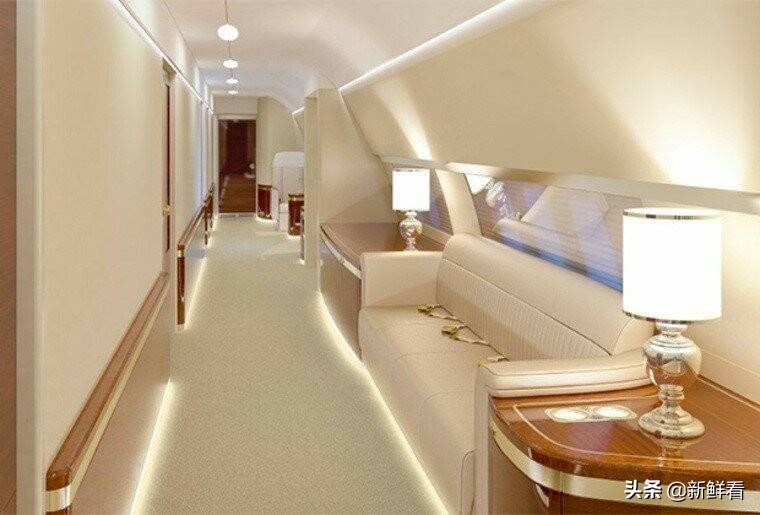 普京的空军1号飞机总统嫌弃旧内饰改装专机空姐啥样