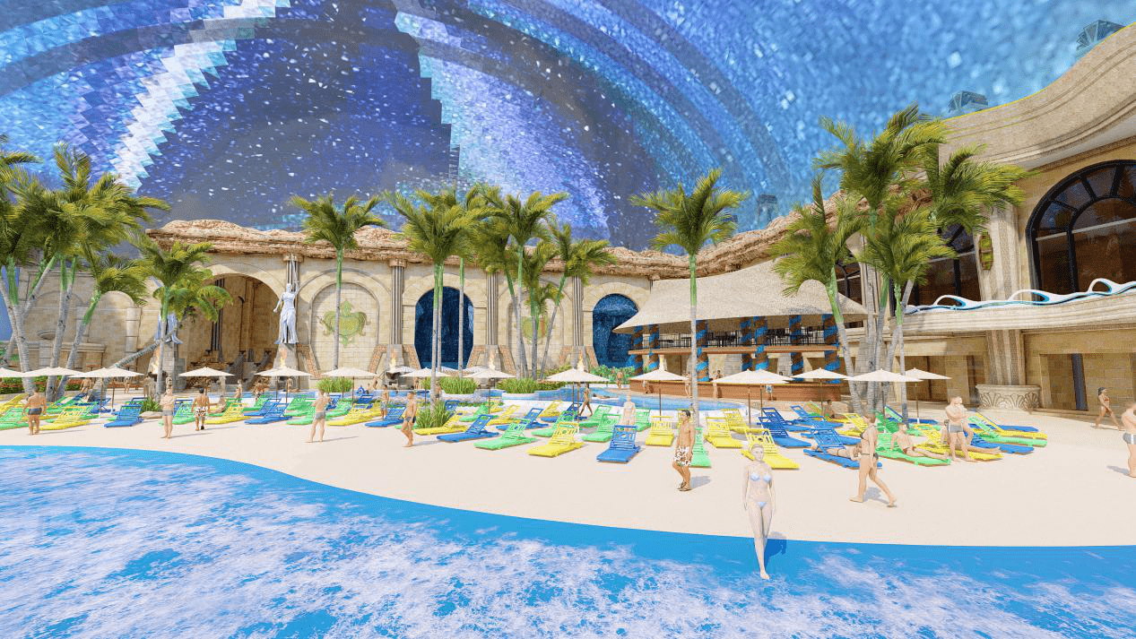 为中国文旅开启海洋之心时代 全球首创水上演艺中心"海洋之心"即将