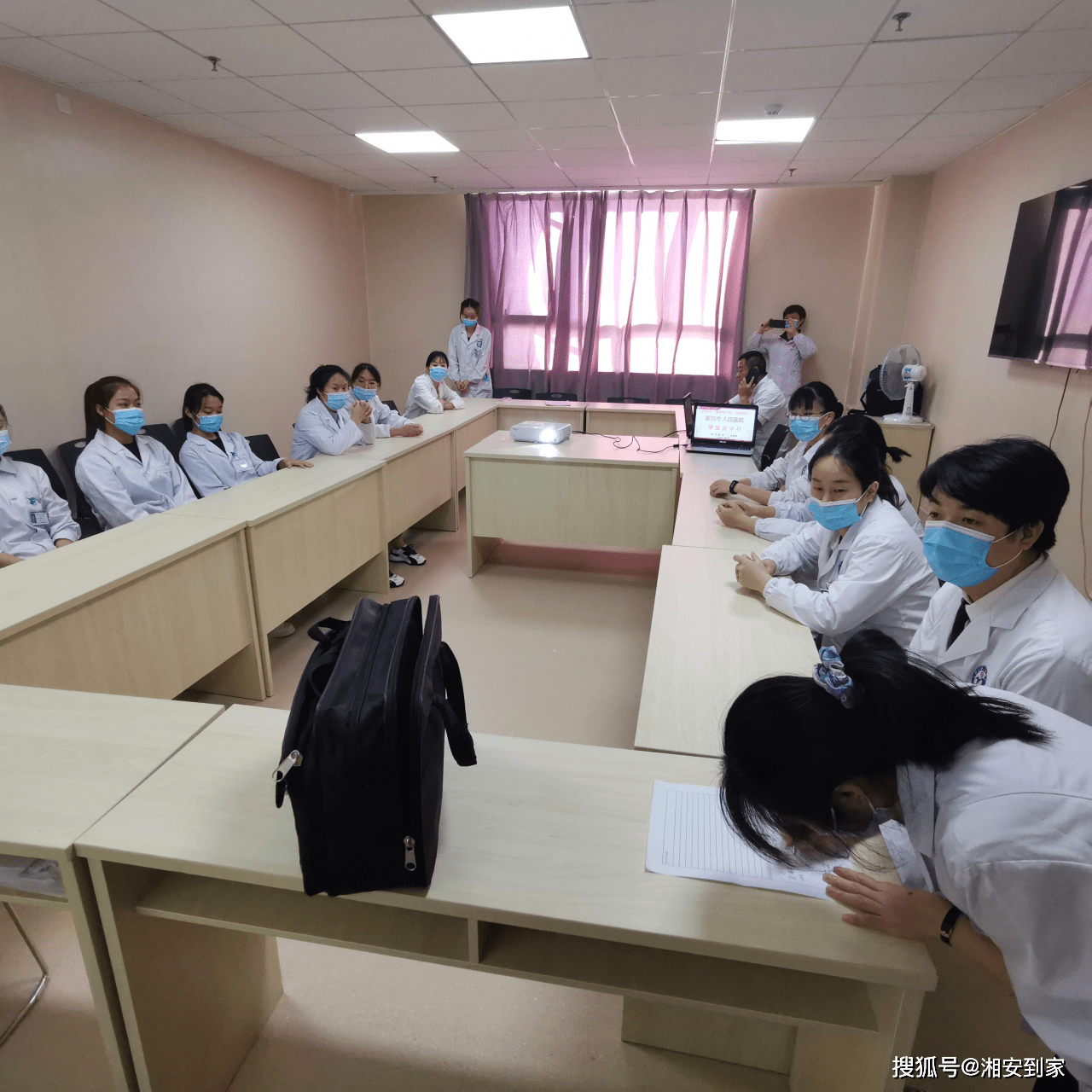 蒙自市人民医院开展冬季消防安全培训活动