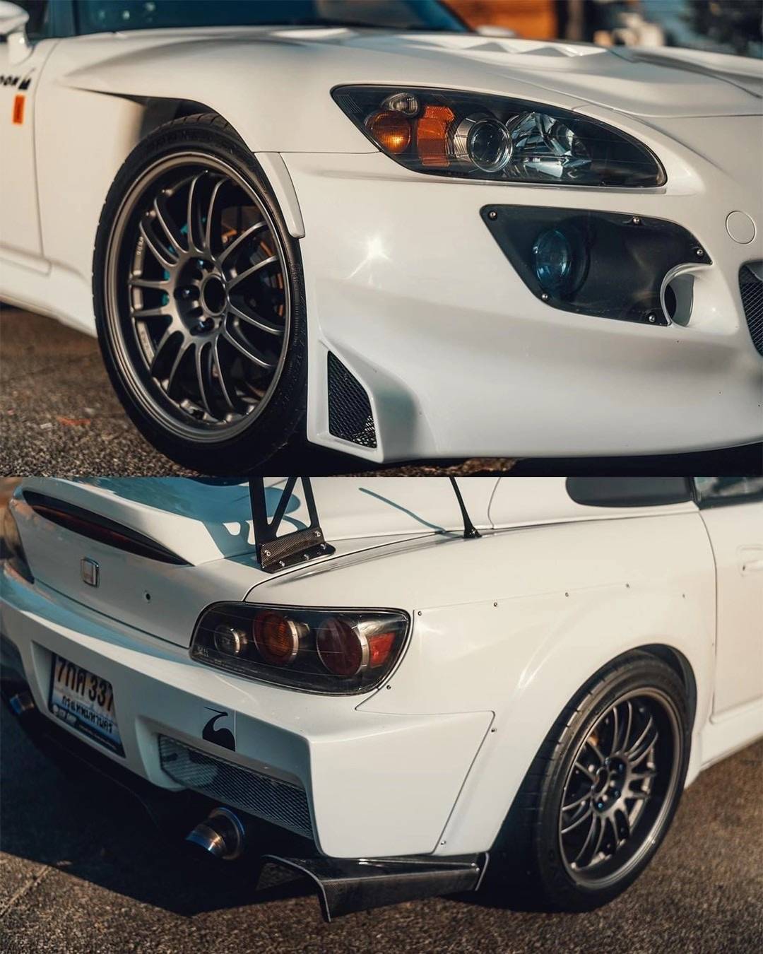 本田s2000改装spoon的战斗格好看