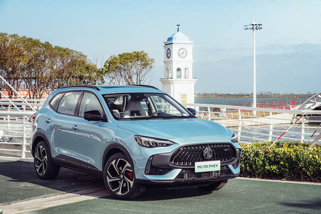 静态体验mg领航phev一台精致的新能源汽车