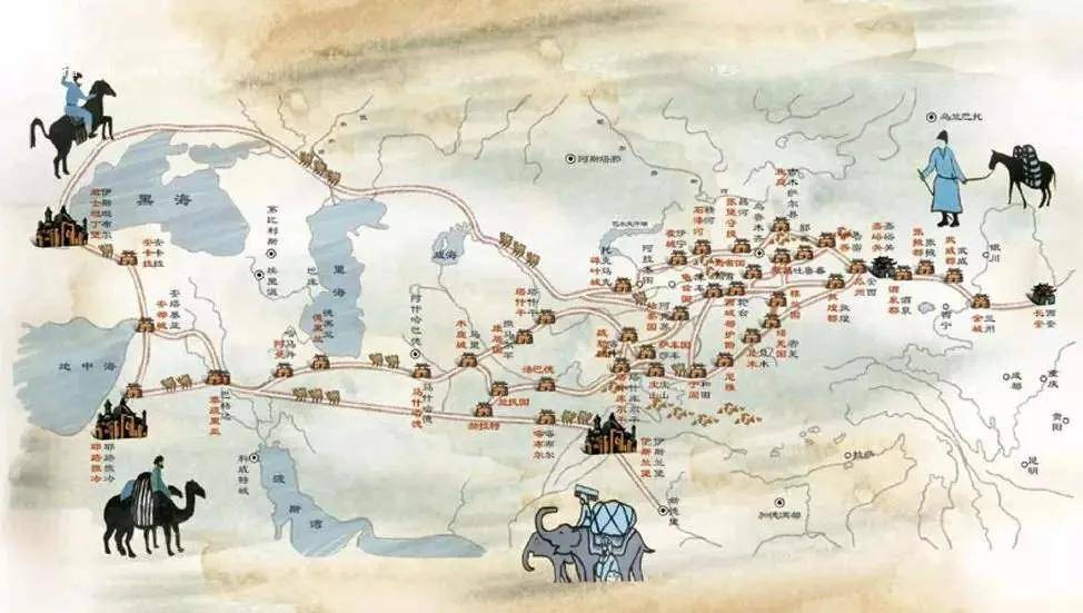 修晓波元代丝绸之路对民族融合的影响