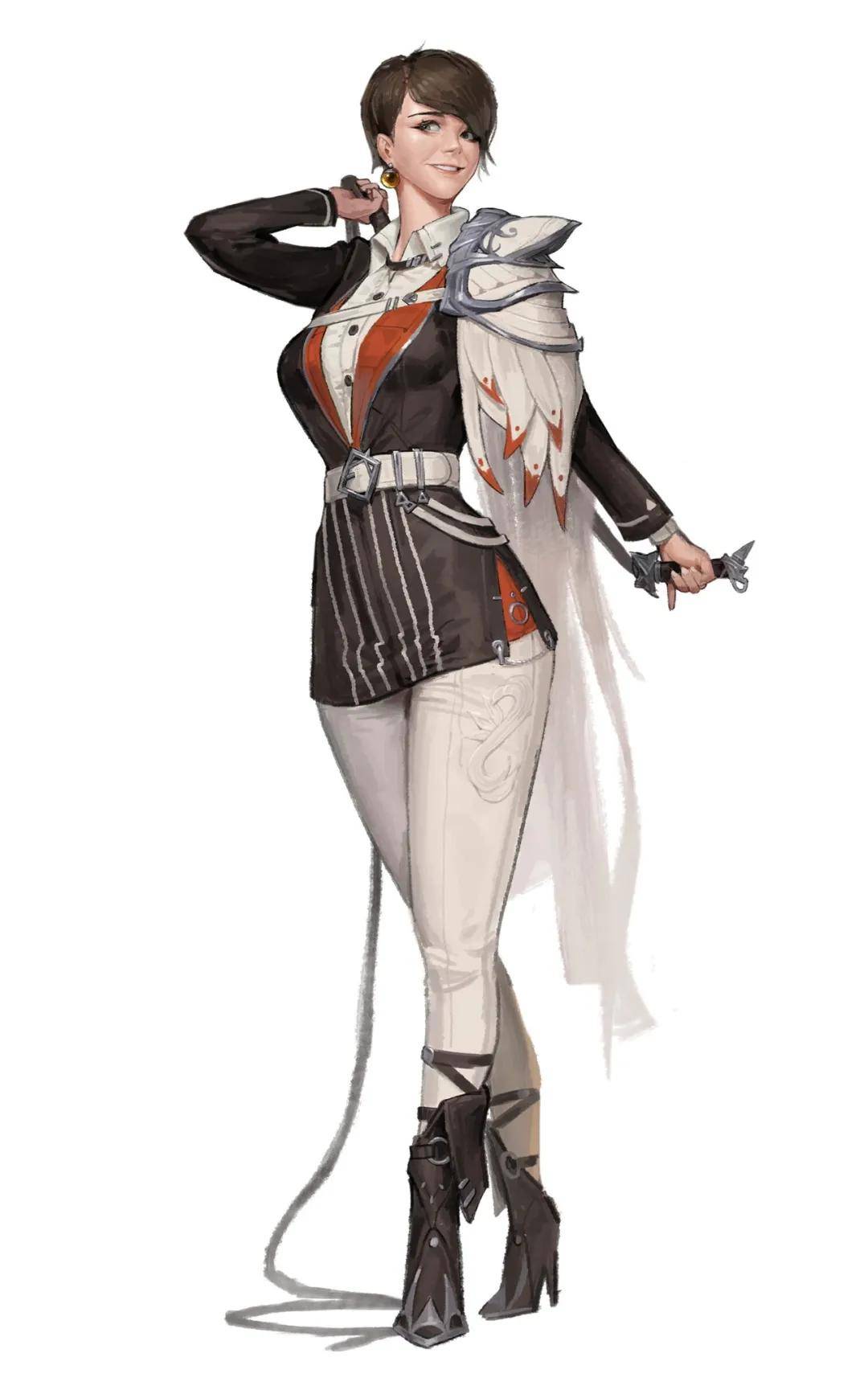 cg原画插画教程韩国原画师cotta角色人物设定作品