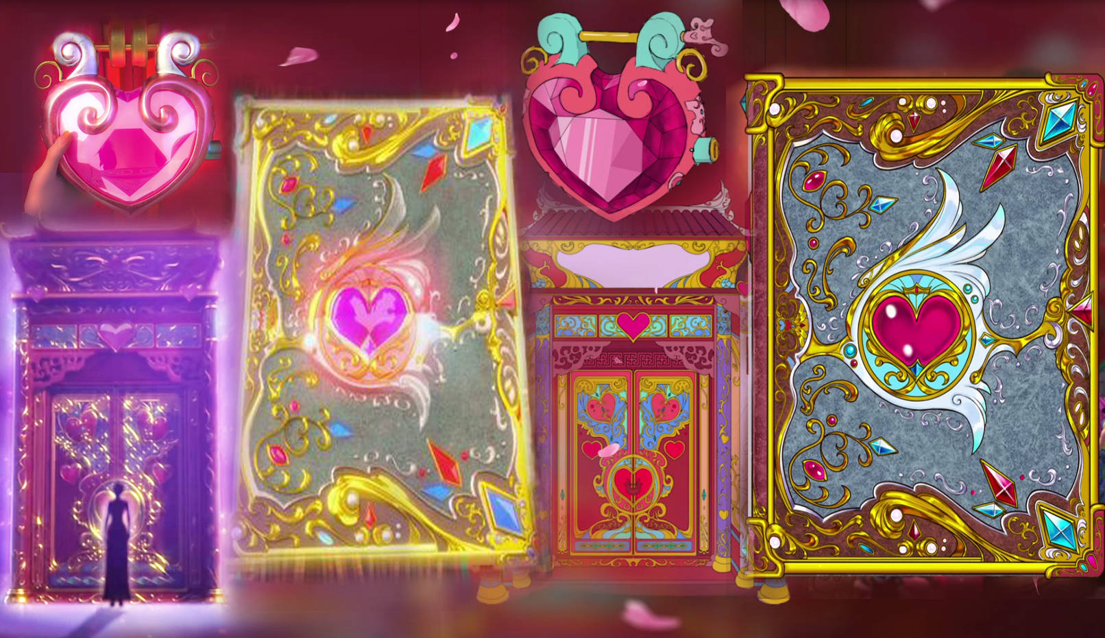 叶罗丽:动画和原画对比,花蕾堡两种风格,黎灰的圣兽满满怪兽感