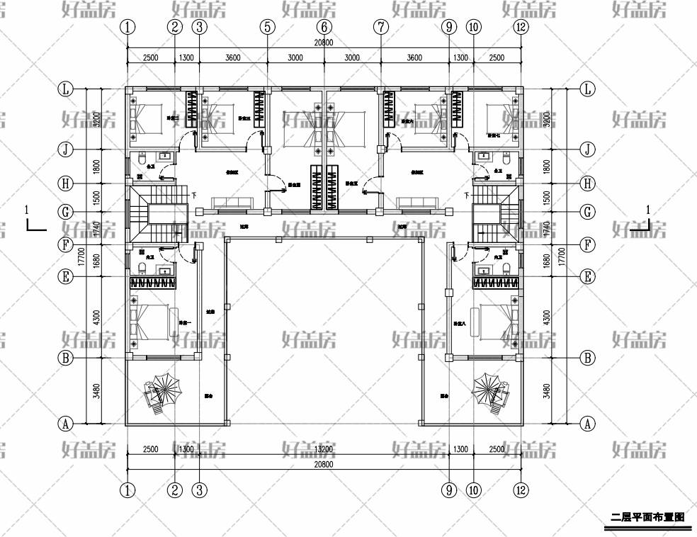 农村四合院自建房设计图