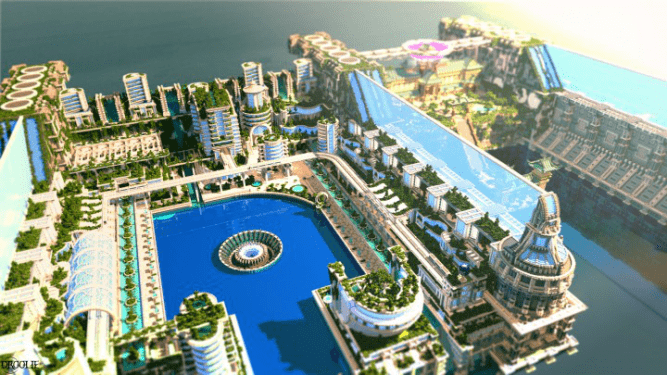 《我的世界》玩家又"不当人"了 72小时成功造堡 拖延症需要1年