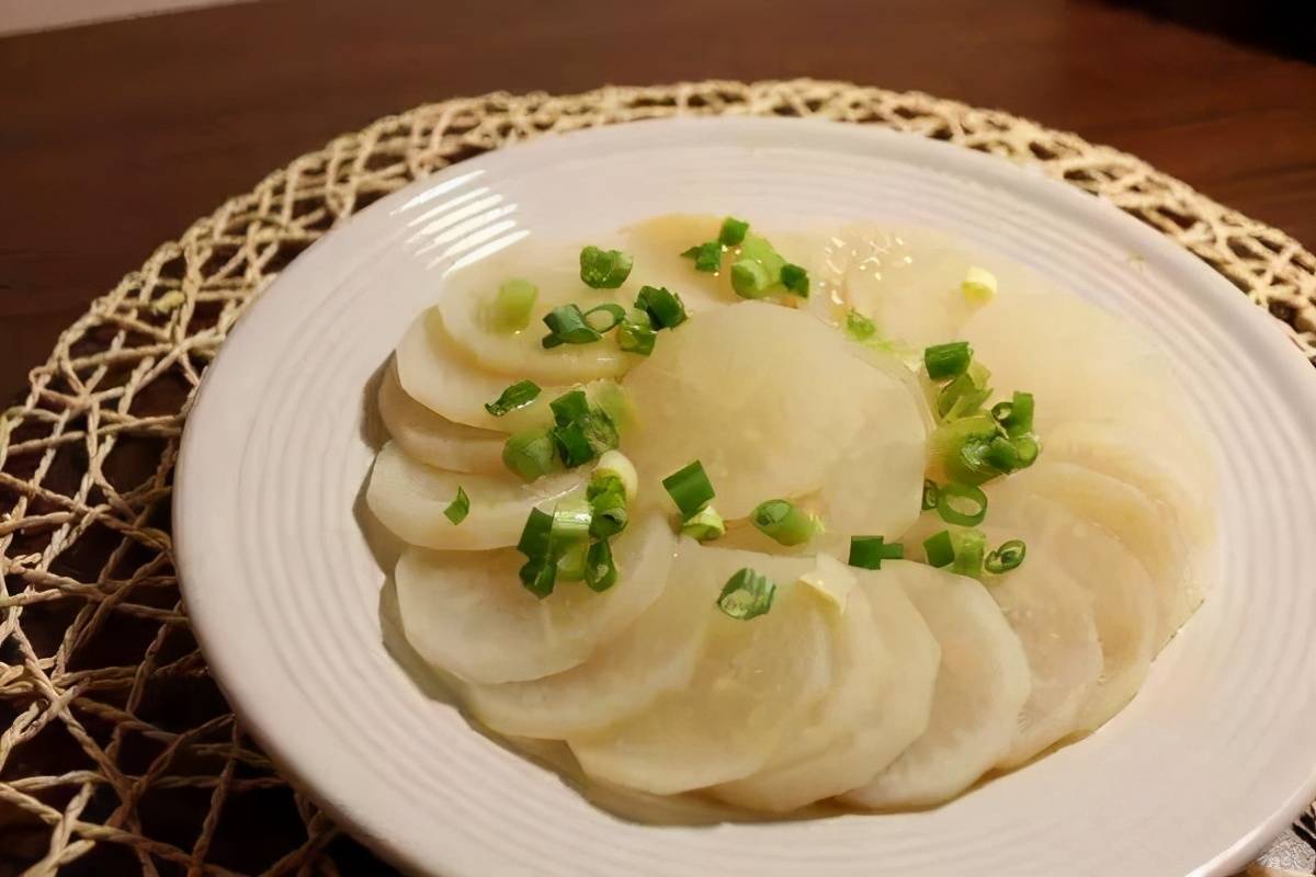 葱油白萝卜