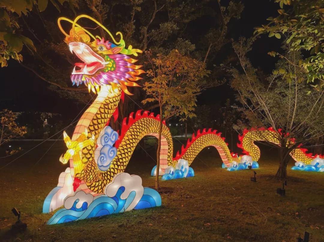 新加坡生活| 来裕廊湖花园，欣赏海外地标灯笼展