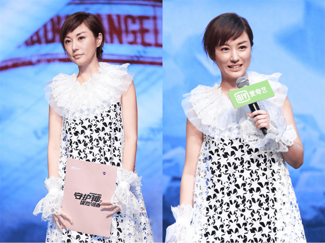 刘心悠穿小白裙的样子真美,虽然发型看着不匹配,但好在气质不错