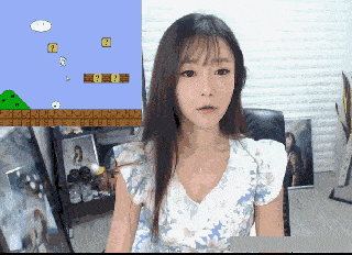 原创搞笑gif段子孩子你玩了多长时间这个游戏牛的很啊