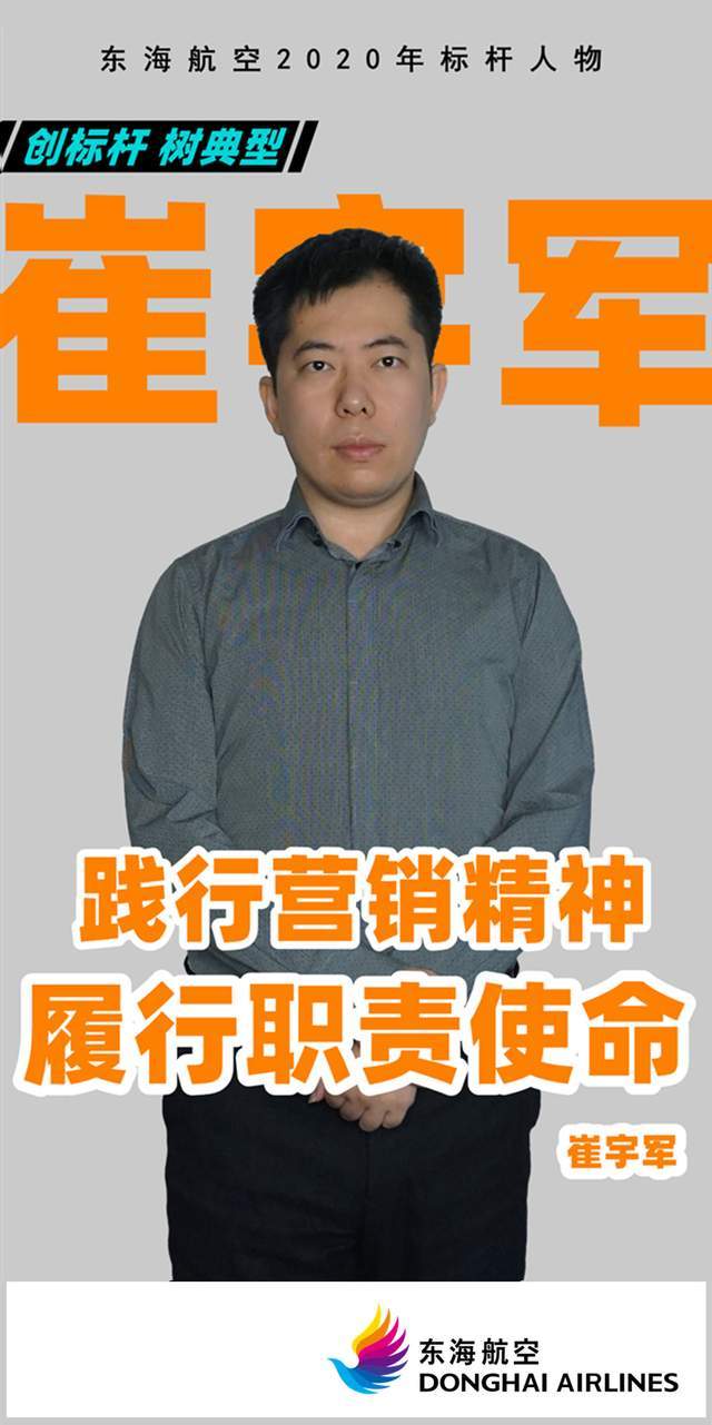 东海航空2020年标杆人物专题6敬责践于行奉献始于心