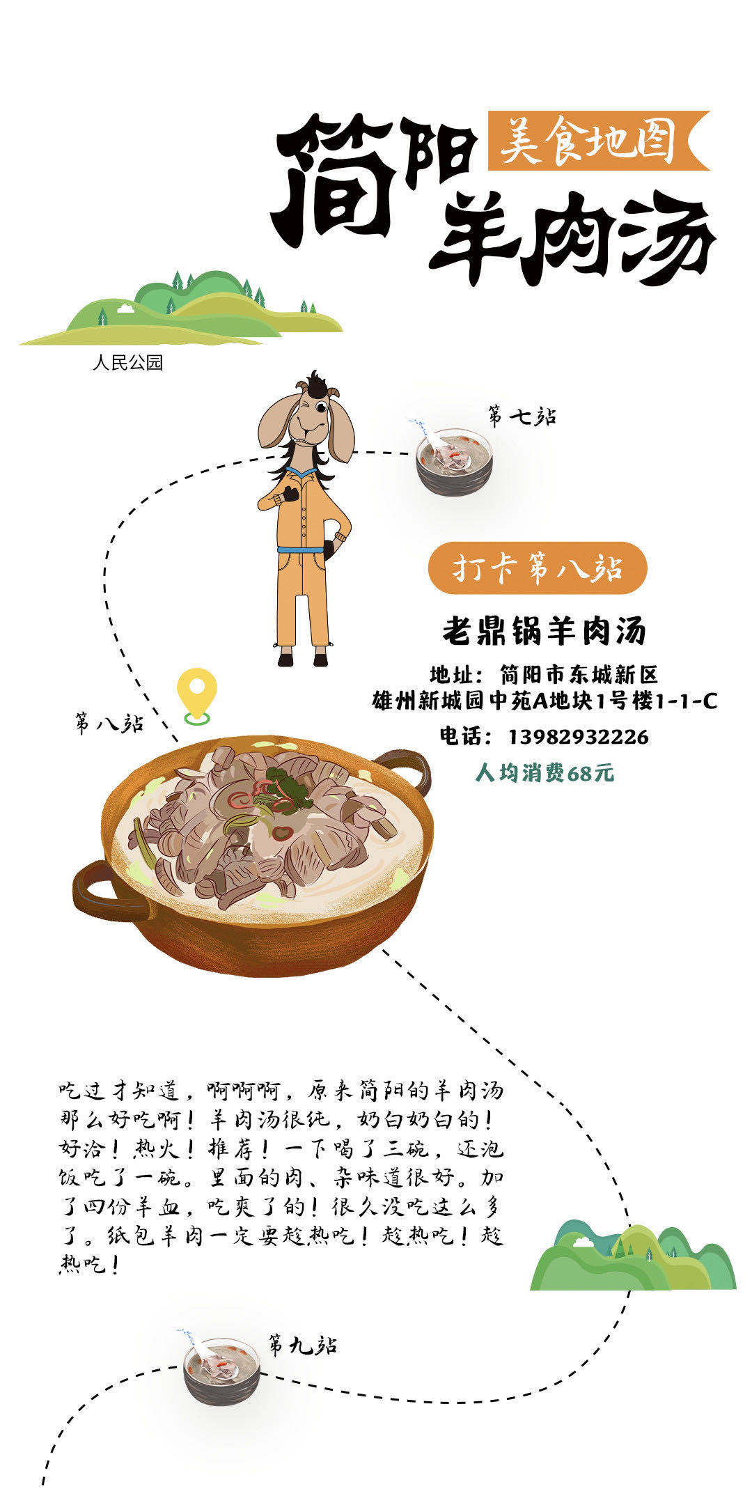 羊肉美食文案图片