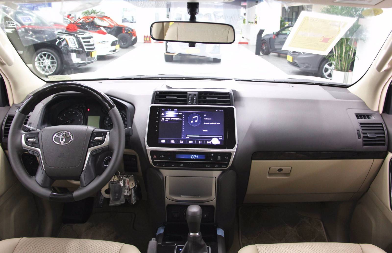 丰田霸道2700中东版裸降普拉多27l越野