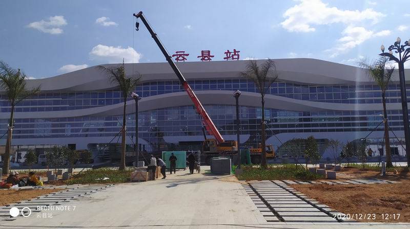 昆明铁路局大临铁路智能平面单向门安装完毕