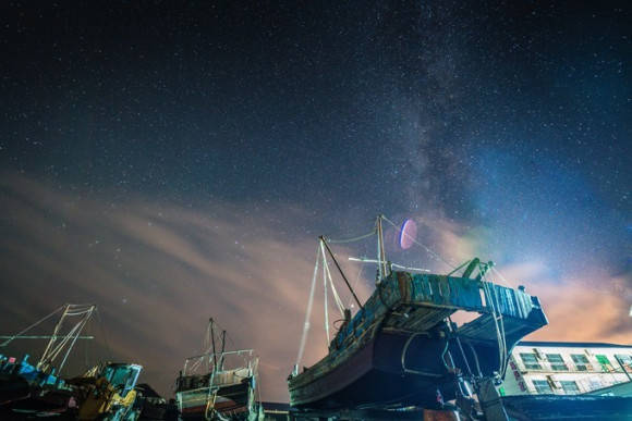 大连山海：体验星空下的浪漫曝光带你能看星星的造船厂