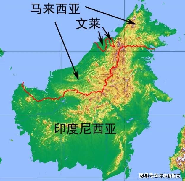 文莱的面积够小了,国土为什么还被马来西亚一分为二?