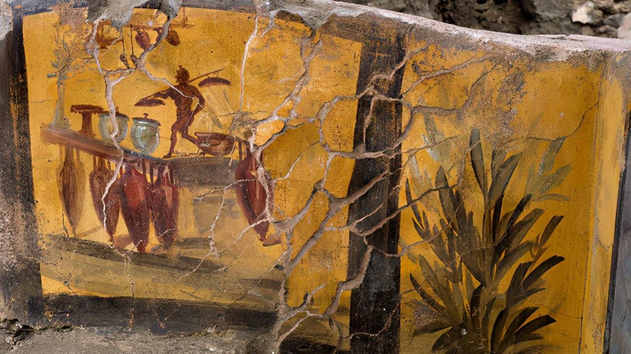 鸡鸭猪羊蜗牛都是下饭菜!2000年前庞贝古城快餐店被发现