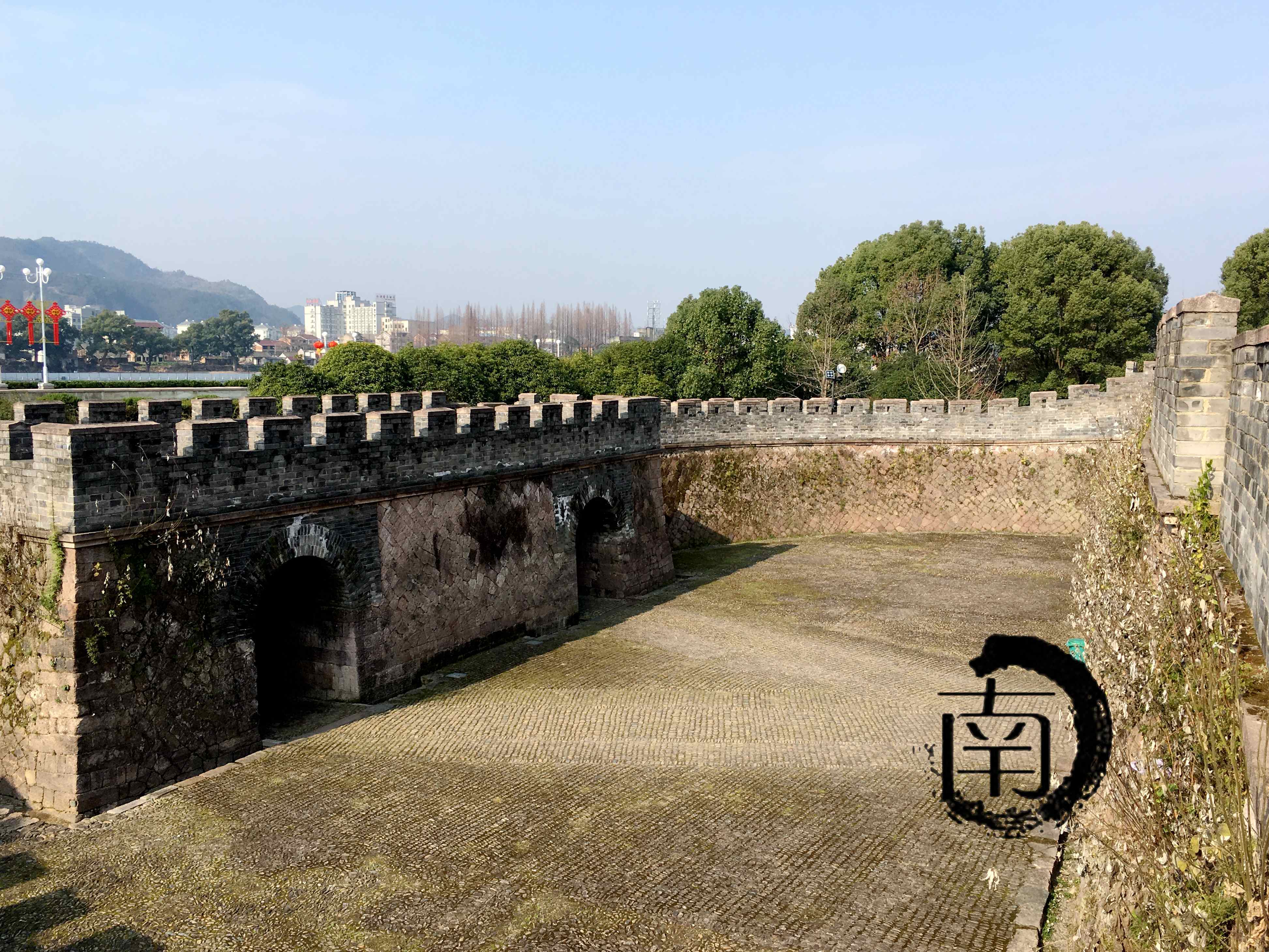 浙丽水处州府城墙