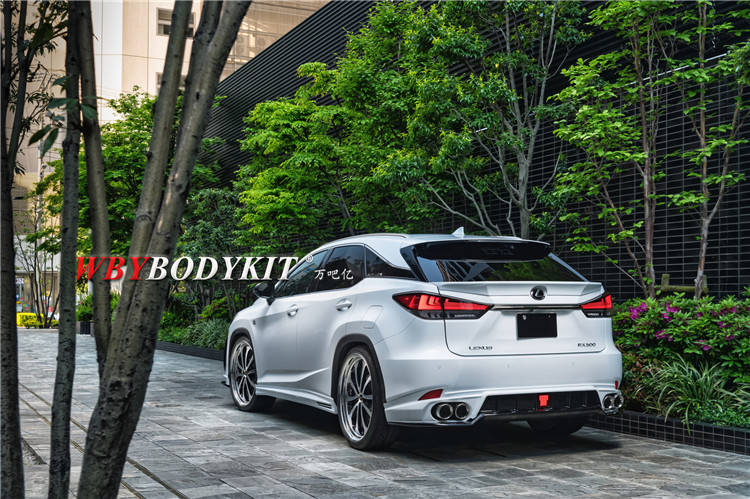 雷克萨斯rx300450h改装mz speed小包围前唇侧裙后唇尾翼zeus套件