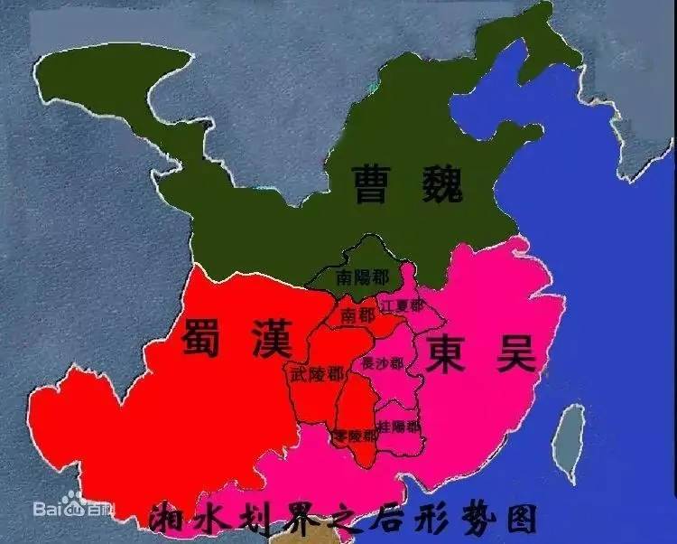 蜀汉地图全盛时期图片