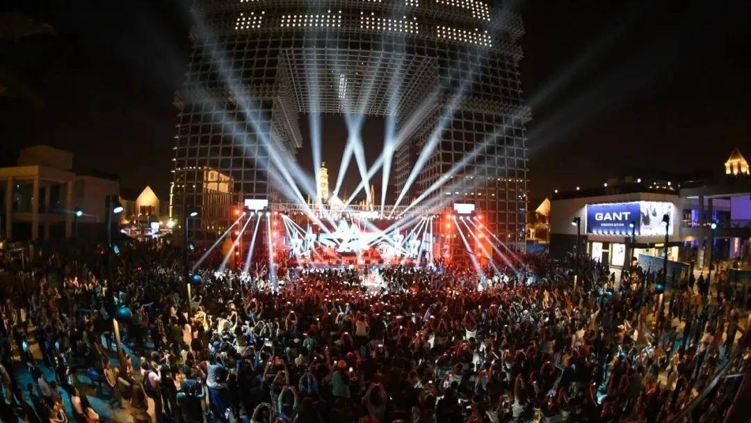 音乐会烟花秀无人机表演雀之灵park1903跨年盛会带你重启时光