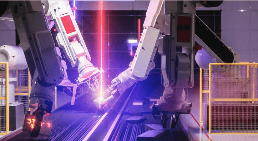 隆腾精密机械激光焊接机器人