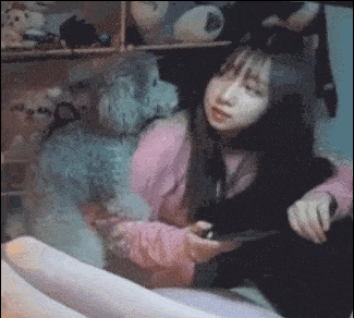 搞笑gif段子:憨货情侣的日常吐槽这是谁家的小可爱灵活的小胖子,达人