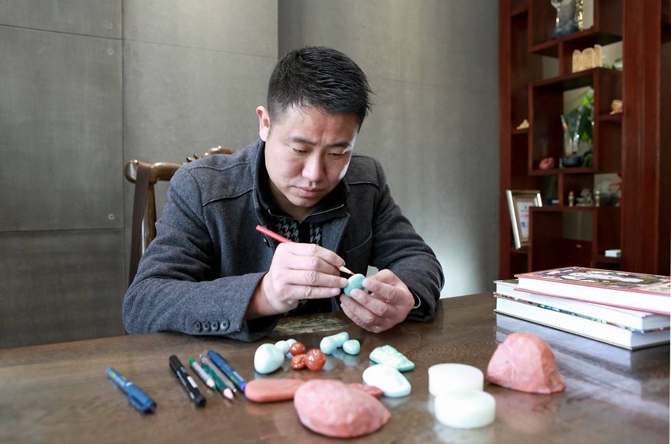 玉雕大师叶海林