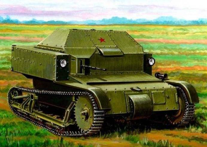 苏联t-27系列超轻型坦克,设计师之间的事,怎么能叫抄呢?