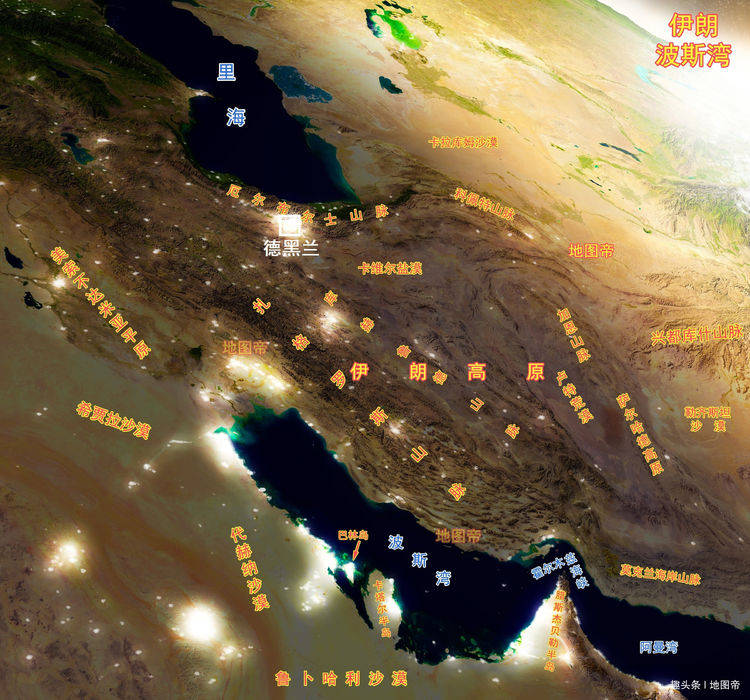 背靠大山，面朝沙漠，伊朗首都德黑兰战略位置如何？